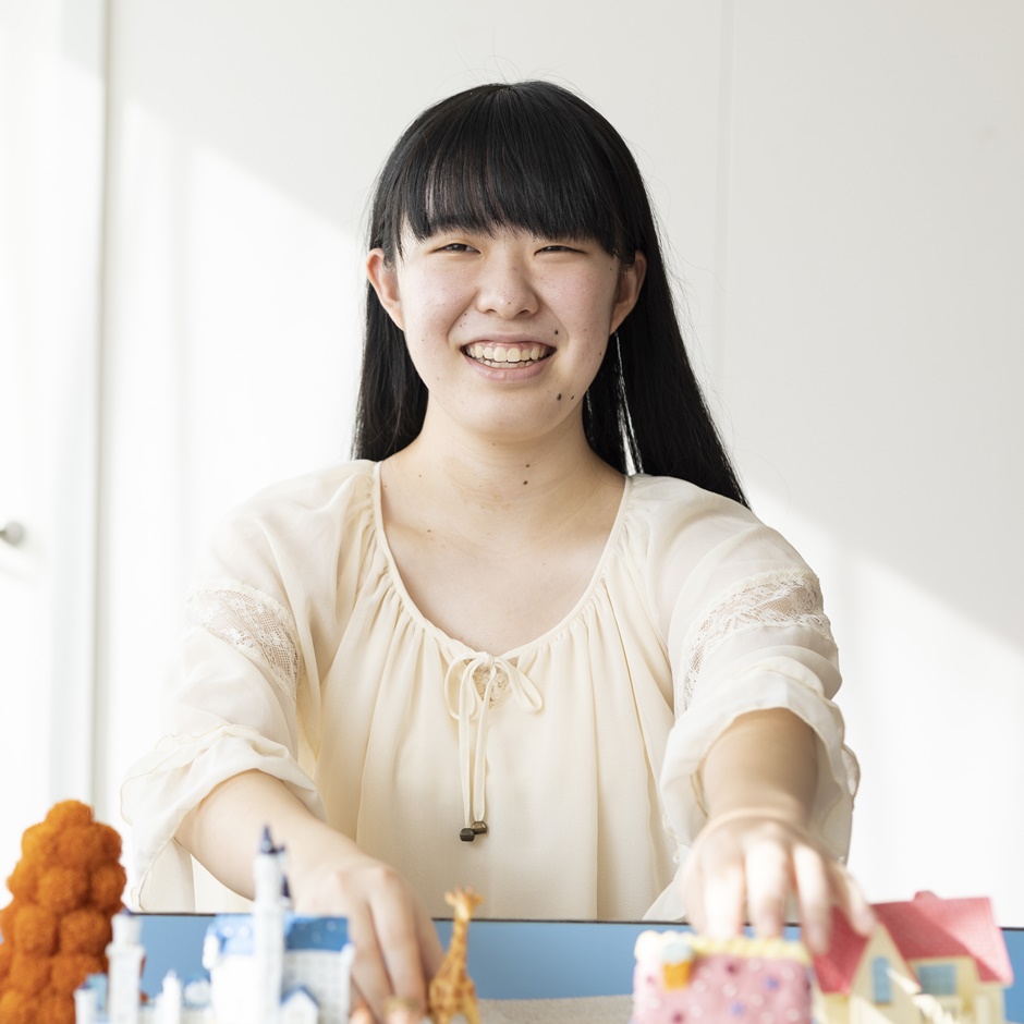 画像：人間心理コースの学生